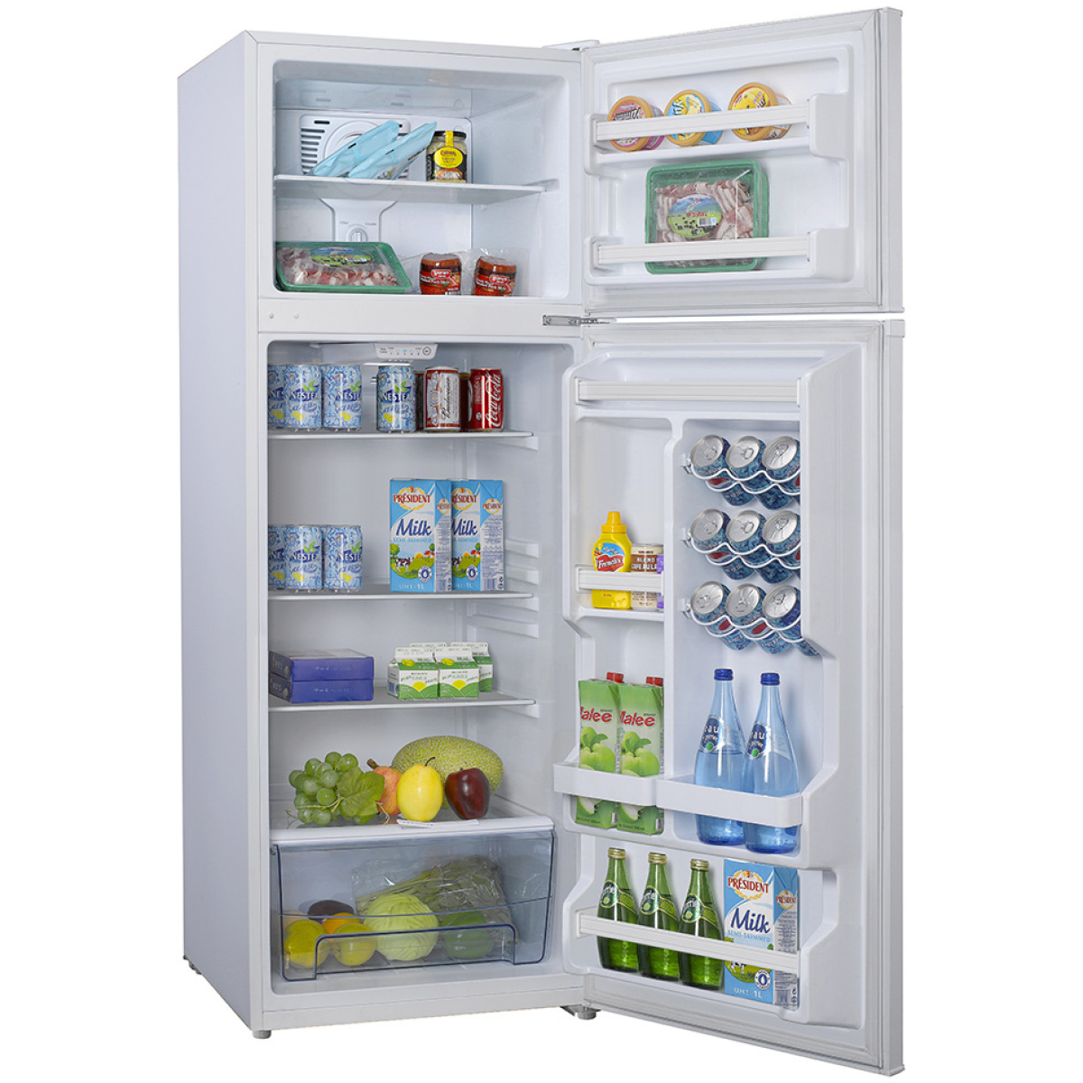 Robin RT-435 Ψυγείο Δίπορτο 311lt Total NoFrost Υ152xΠ60xΒ60εκ. Λευκό ΕΩΣ 12 ΔΟΣΕΙΣ - Image 1