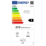 Robin RT-435 Ψυγείο Δίπορτο 311lt Total NoFrost Υ152xΠ60xΒ60εκ. Λευκό ΕΩΣ 12 ΔΟΣΕΙΣ - Image 2