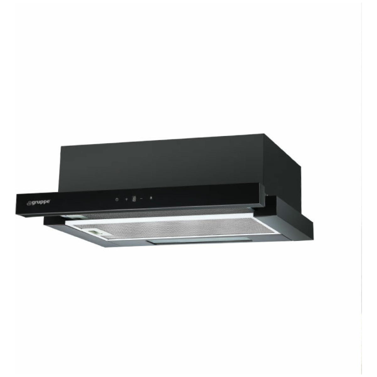 GRUPPE S-3003A-C05-M7-600 Απορροφητήρας Συρόμενος Μαύρος ΕΩΣ 12 ΔΟΣΕΙΣ - Image 1