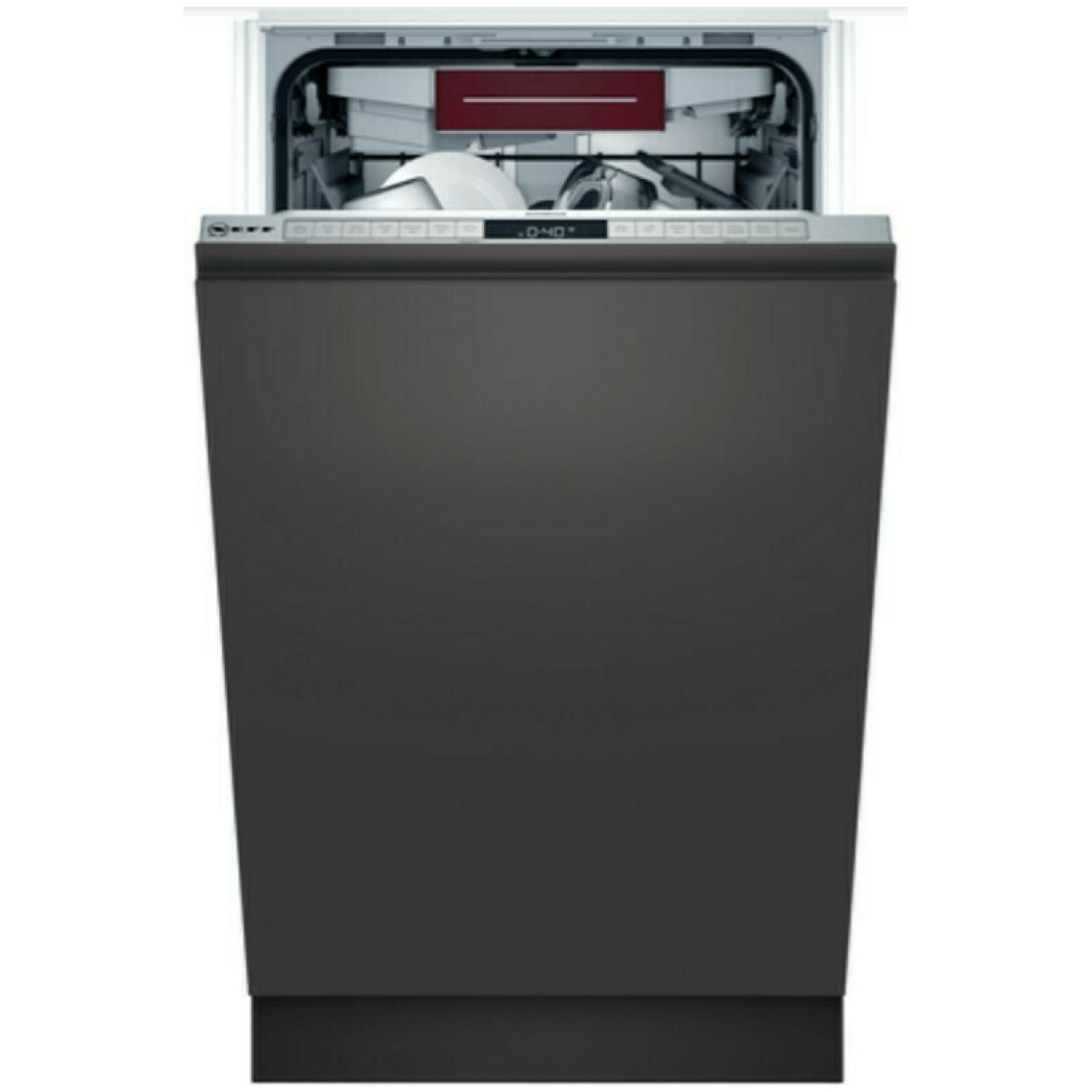 NEFF S857ZMX09E Πλυντήριο Πιάτων Πλήρως Εντοιχιζόμενο 45cm C ΕΩΣ 12 ΔΟΣΕΙΣ - Image 1