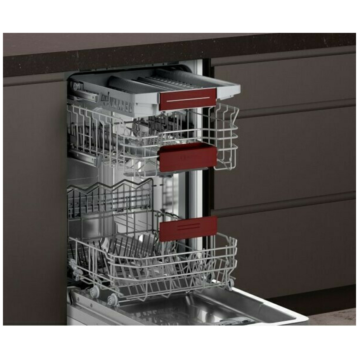 NEFF S857ZMX09E Πλυντήριο Πιάτων Πλήρως Εντοιχιζόμενο 45cm C ΕΩΣ 12 ΔΟΣΕΙΣ - Image 2
