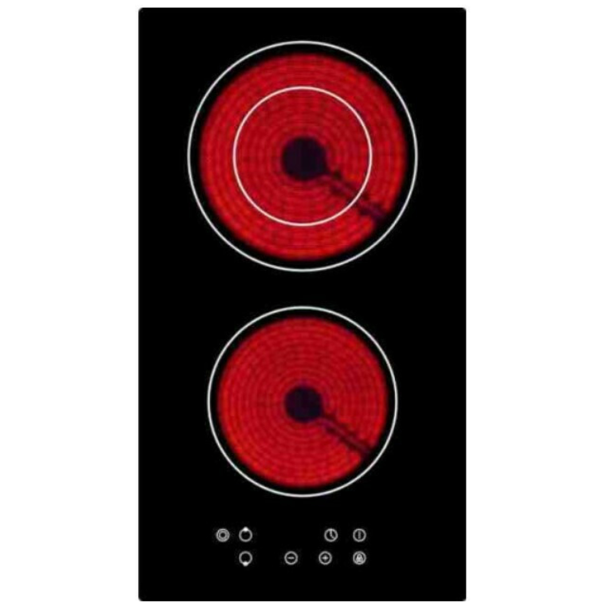 Robin SB-23 Domino Κεραμική Εστία Αυτόνομη με Λειτουργία Κλειδώματος 29x52εκ. (ΕΩΣ 12 ΔΟΣΕΙΣ) - Image 1