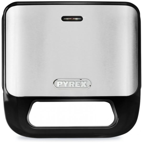 Pyrex SB-298 Τοστιέρα με Αποσπώμενες Πλάκες για 2 Τοστ 800W Μαύρη ΕΩΣ 12 ΔΟΣΕΙΣ