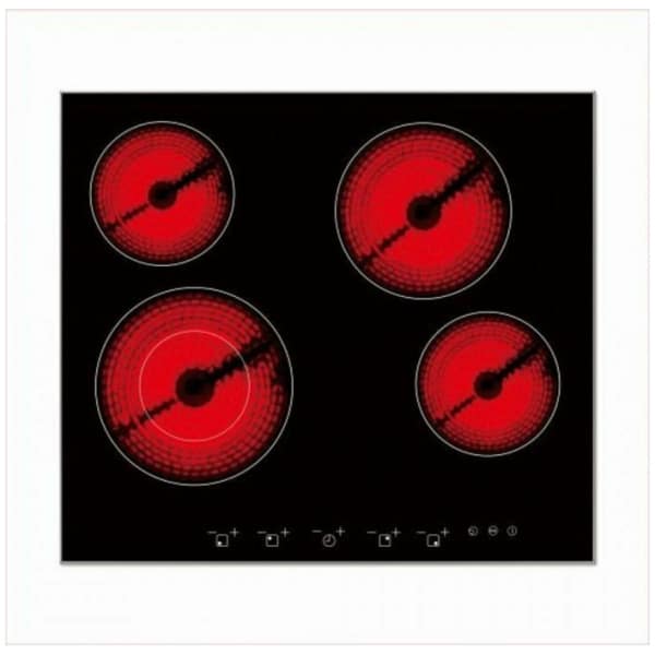 Robin SB-32 Κεραμική Εστία Αυτόνομη Inox 59x52εκ. (ΕΩΣ 12 ΔΟΣΕΙΣ)
