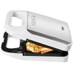 Pyrex SB 298 Τοστιέρα με Αποσπώμενες Πλάκες για 2 Τοστ 800W Λευκή  ΕΩΣ 12 ΔΟΣΕΙΣ - Image 2