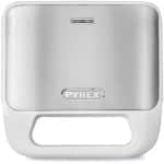Pyrex SB 298 Τοστιέρα με Αποσπώμενες Πλάκες για 2 Τοστ 800W Λευκή  ΕΩΣ 12 ΔΟΣΕΙΣ