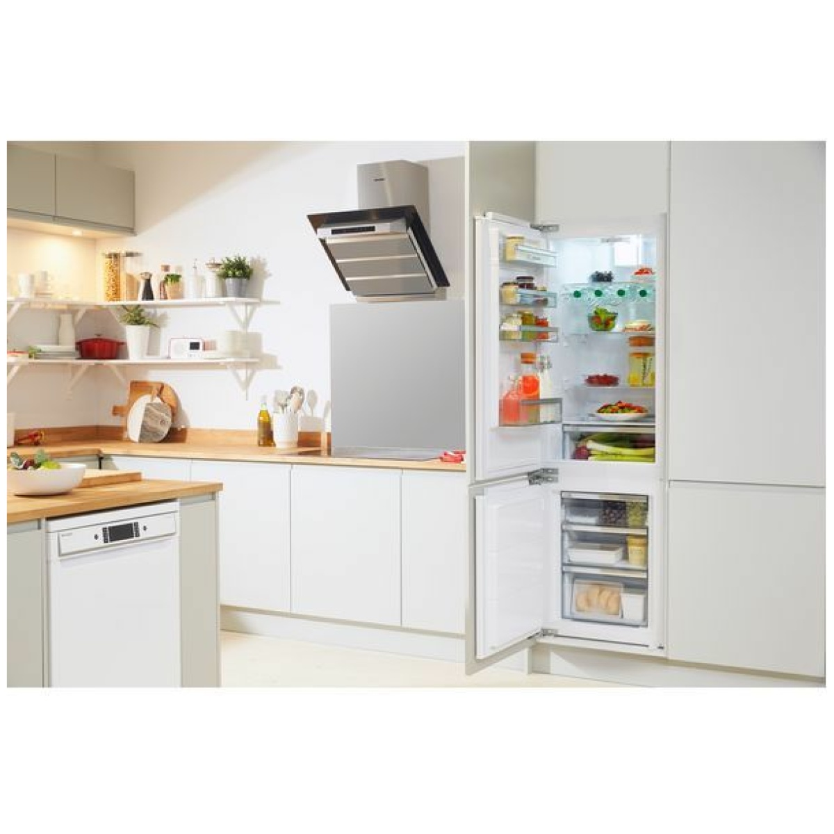 SHARP SJ-B1237M00X Ψυγειοκαταψύκτης Εντοιχιζόμενος Α+ ΕΩΣ 12 ΔΟΣΕΙΣ - Image 2