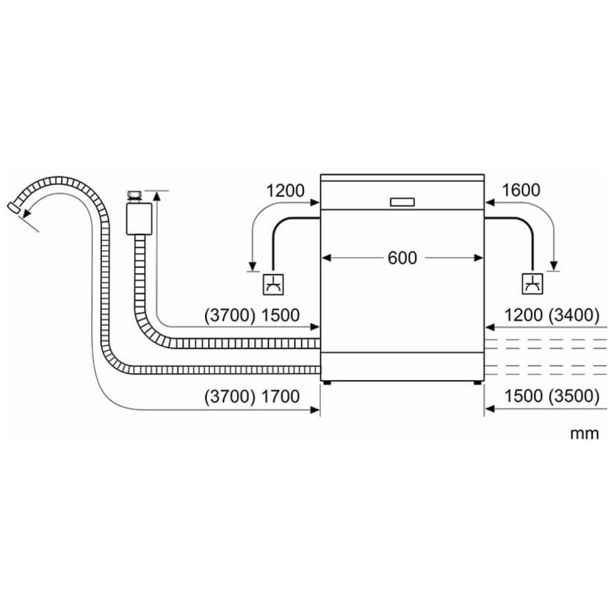 BOSCH SMS2HVI72E Πλυντήριο Πιάτων 60cm E ΕΩΣ 12 ΔΟΣΕΙΣ - Image 3