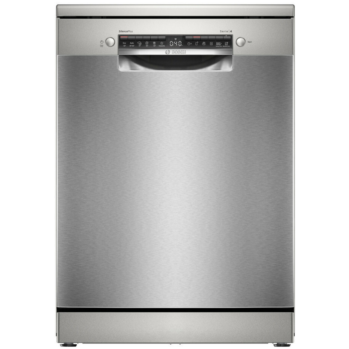 Bosch SMS4ECI26E Ελεύθερο Πλυντήριο Πιάτων με Wi-Fi για 13 Σερβίτσια Inox ΕΩΣ 12 ΔΟΣΕΙΣ - Image 1