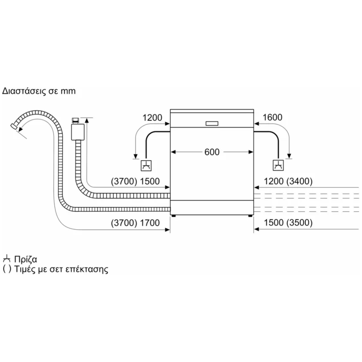 Bosch SMV4HTX00E Πλήρως Εντοιχιζόμενο Πλυντήριο Πιάτων με Wi-Fi για 13 Σερβίτσια Π59.8xY81.5εκ. (ΕΩΣ 12 ΔΟΣΕΙΣ) - Image 9