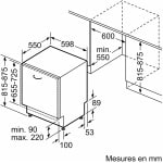 BOSCH SMV4ITX11E Πλυντήριο Πιάτων  Εντοιχιζόμενο 60cm Ε ΕΩΣ 12 ΔΟΣΕΙΣ - Image 2