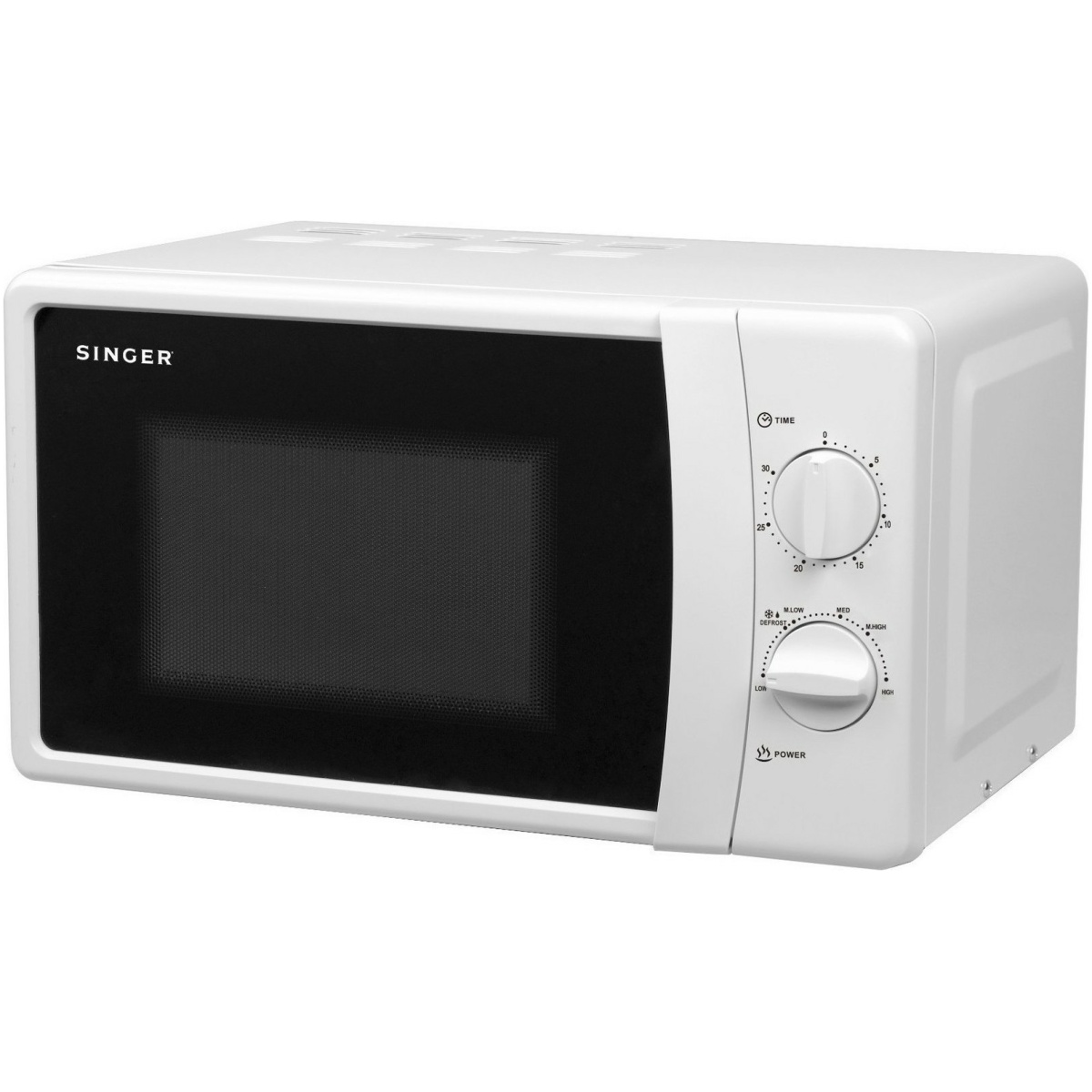 SINGER SMWO-20WH-NGPR Φούρνος Μικροκυμάτων 20lt 700W ΕΩΣ 12 ΔΟΣΕΙΣ - Image 1