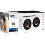 NOD RnB CONCERT BLUETOOTH WOODEN SPEAKER 10W WHITE COLOR ΕΩΣ 12 ΔΟΣΕΙΣ