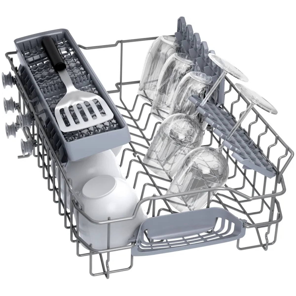 Bosch SPI2HKS42E Εντοιχιζόμενο Πλυντήριο Πιάτων με Wi-Fi για 10 Σερβίτσια Π44.8xY81.5εκ. Inox (ΕΩΣ 12 ΔΟΣΕΙΣ) - Image 5