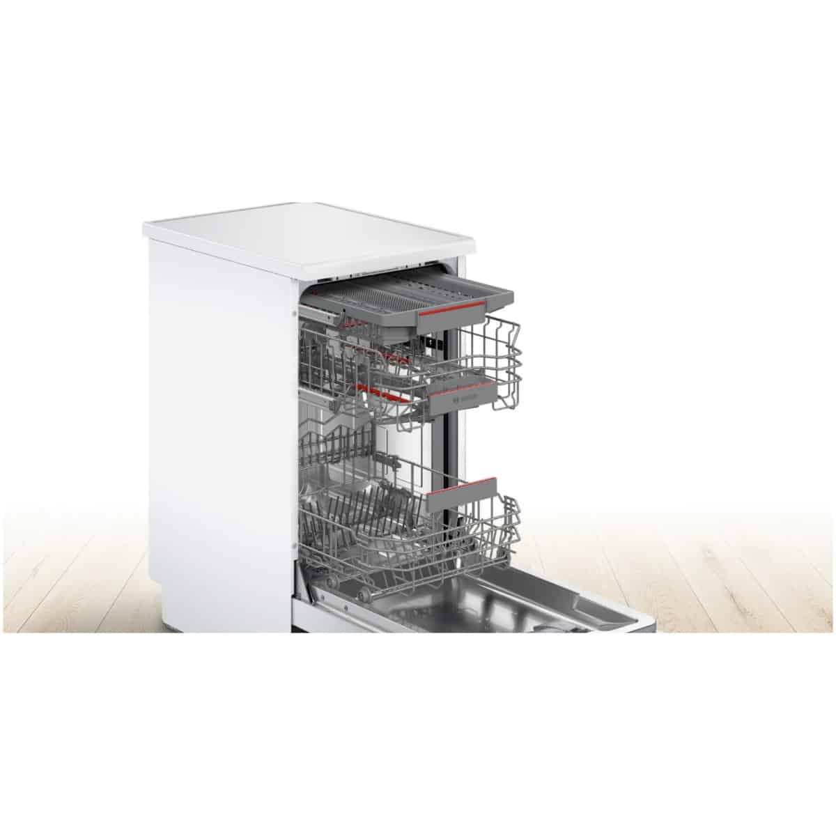 Bosch SPS4HMI49E Ελεύθερο Πλυντήριο Πιάτων με Wi-Fi για 10 Σερβίτσια Π45xY84.5εκ. Inox ΕΩΣ 12 ΔΟΣΕΙΣ - Image 3