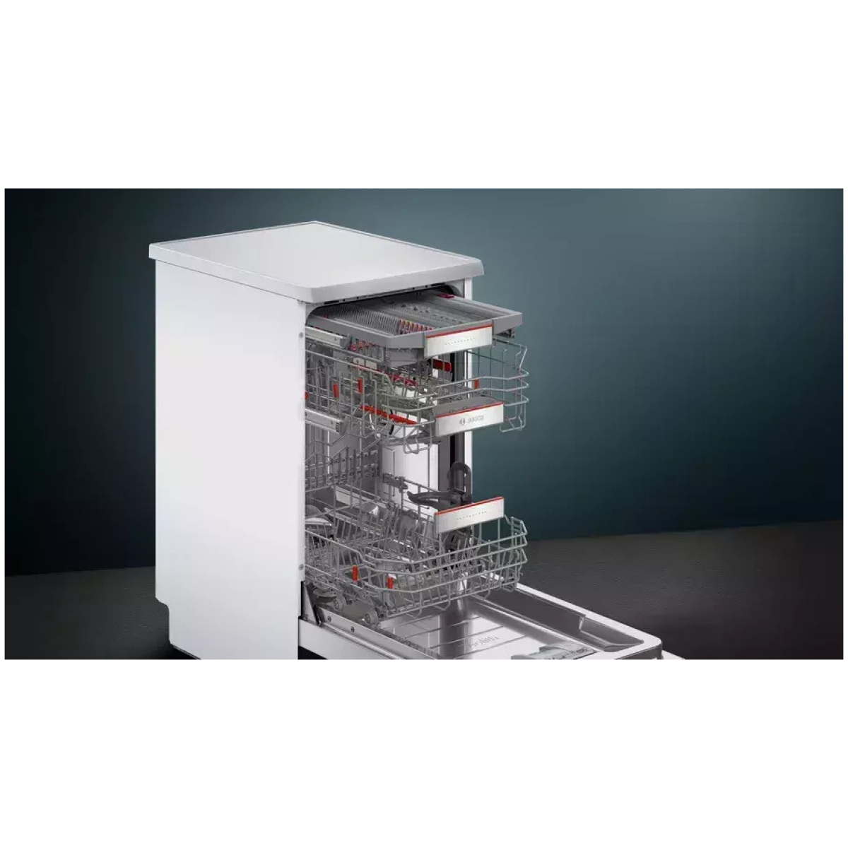 Bosch SPS6YMI14E Ελεύθερο Πλυντήριο Πιάτων Πλάτους 45cm Inox με WiFi για 10 Σερβίτσια ΕΩΣ 12 ΔΟΣΕΙΣ - Image 3