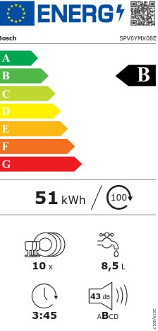 SPV6YMX08E5-40d.jpeg Bosch SPV6YMX08E Πλήρως Εντοιχιζόμενο Πλυντήριο Πιάτων για 10 Σερβίτσια ΕΩΣ 12 ΔΟΣΕΙΣ - Image 5