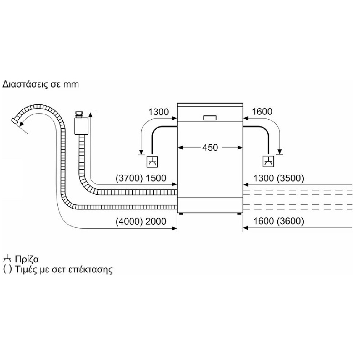 BOSCH SRS2IKW04E Πλυντήριο Πιάτων 45cm F ΕΩΣ 12 ΔΟΣΕΙΣ - Image 3