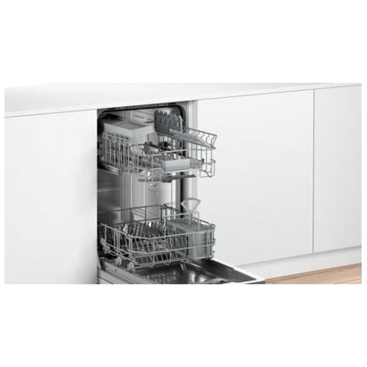 BOSCH SRV2XMX01E Πλήρως Εντοιχιζόμενο Πλυντήριο Πιάτων για 10 Σερβίτσια Π44.8xY81.5εκ. Λευκό F ΕΩΣ 12 ΔΟΣΕΙΣ - Image 3