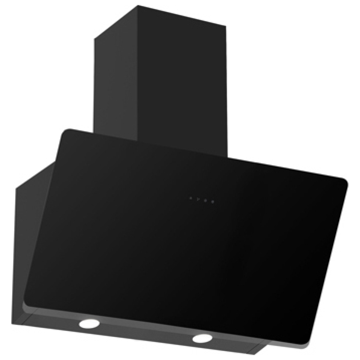 DAVOLINE Shape 90 Μαύρος Απορροφητήρας Κάθετος 90cm ΕΩΣ 12 ΔΟΣΕΙΣ - Image 1