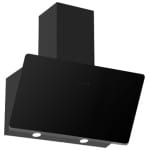 DAVOLINE Shape 90 Μαύρος Απορροφητήρας Κάθετος 90cm ΕΩΣ 12 ΔΟΣΕΙΣ