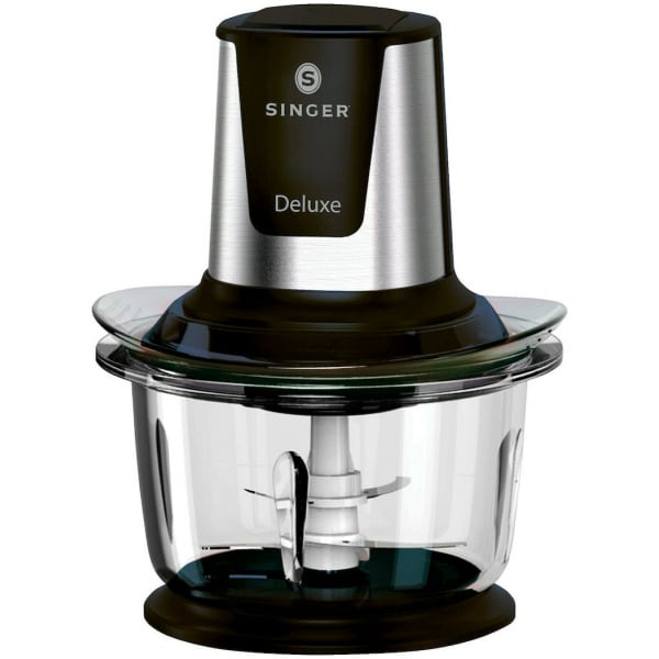 Singer MC-500-2 Πολυκόπτης Multi 500W με Δοχείο 1lt Μαύρος (ΕΩΣ 12 ΔΟΣΕΙΣ)
