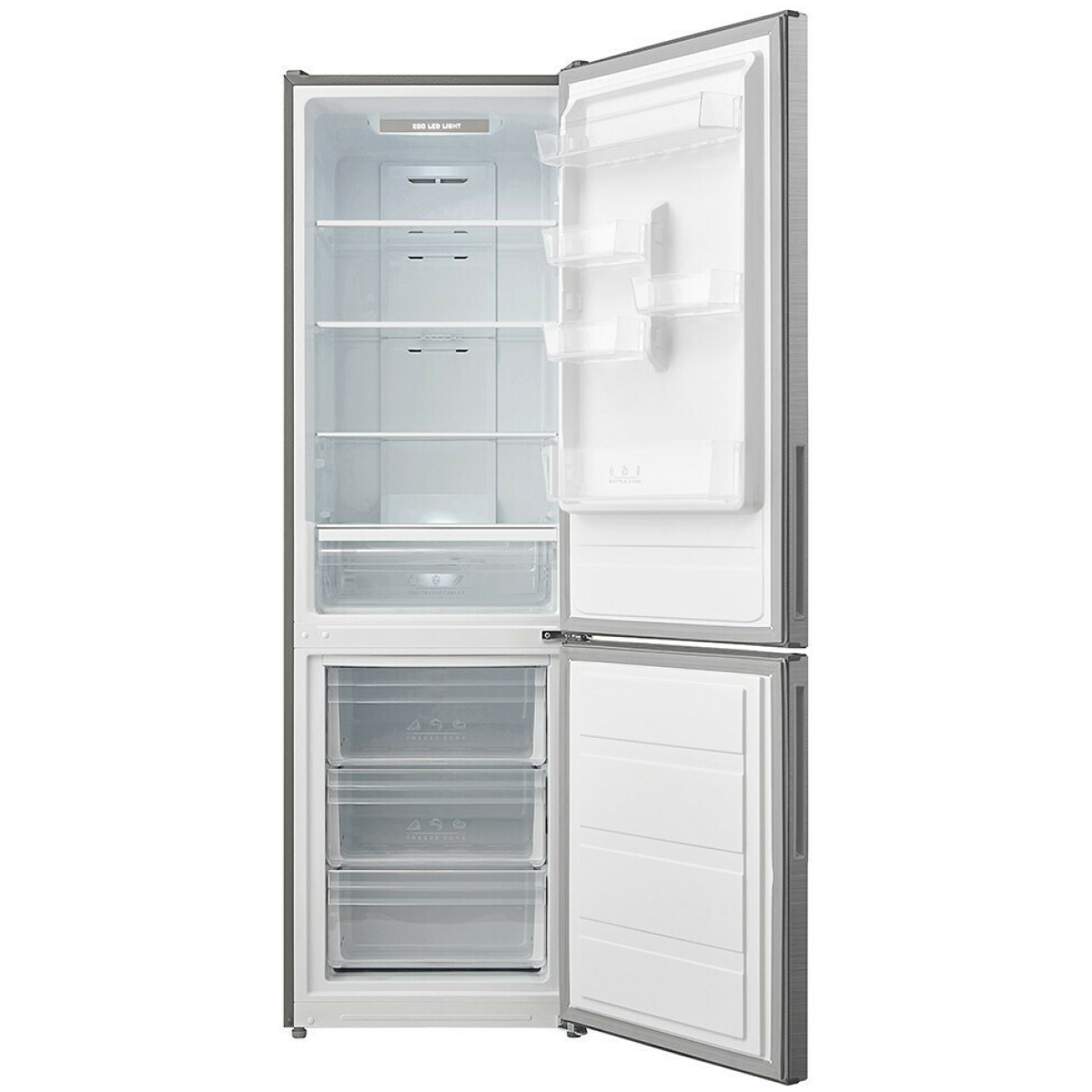 Morris T73313EBN Ψυγειοκαταψύκτης 310lt Total NoFrost Υ188xΠ59.5xΒ63εκ. Inox (ΕΩΣ 12 ΔΟΣΕΙΣ) - Image 2