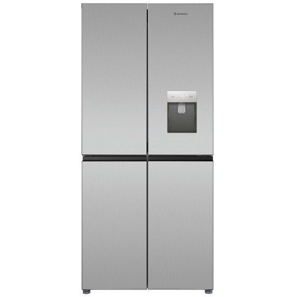 Morris T74466DCN Ψυγείο Ντουλάπα Total NoFrost Υ186xΠ83.3xΒ67.8cm Inox ΕΩΣ 12 ΔΟΣΕΙΣ