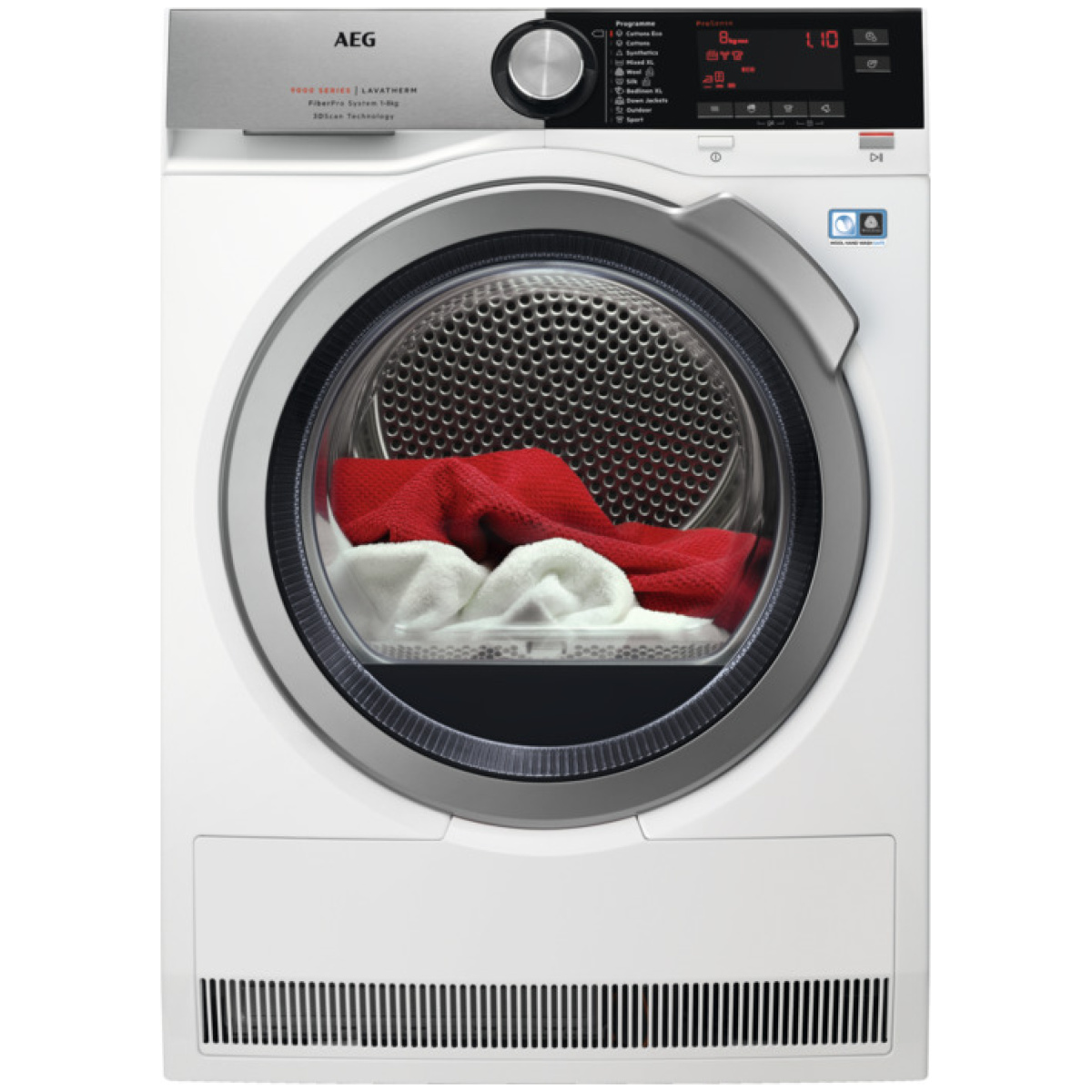 AEG T9DBC68S Στεγνωτήριο Ρούχων με Αντλία Θερμότητας 8kg A+++ ΕΩΣ 12 ΔΟΣΕΙΣ - Image 1