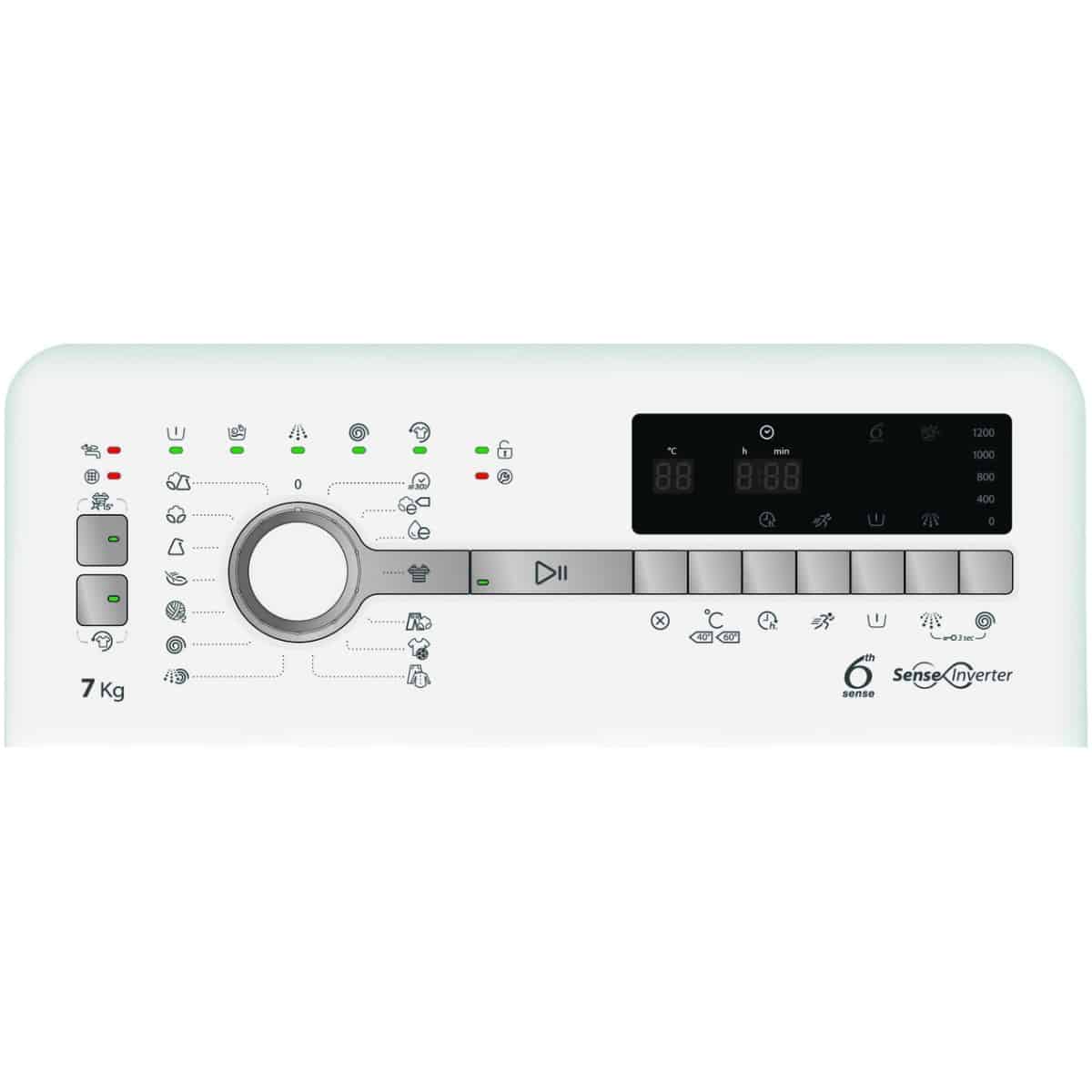 WHIRLPOOL TDLR7220SS EU/N Πλυντήριο Ρούχων Άνω Φόρτωσης 7kg E ΕΩΣ 12 ΔΟΣΕΙΣ - Image 3