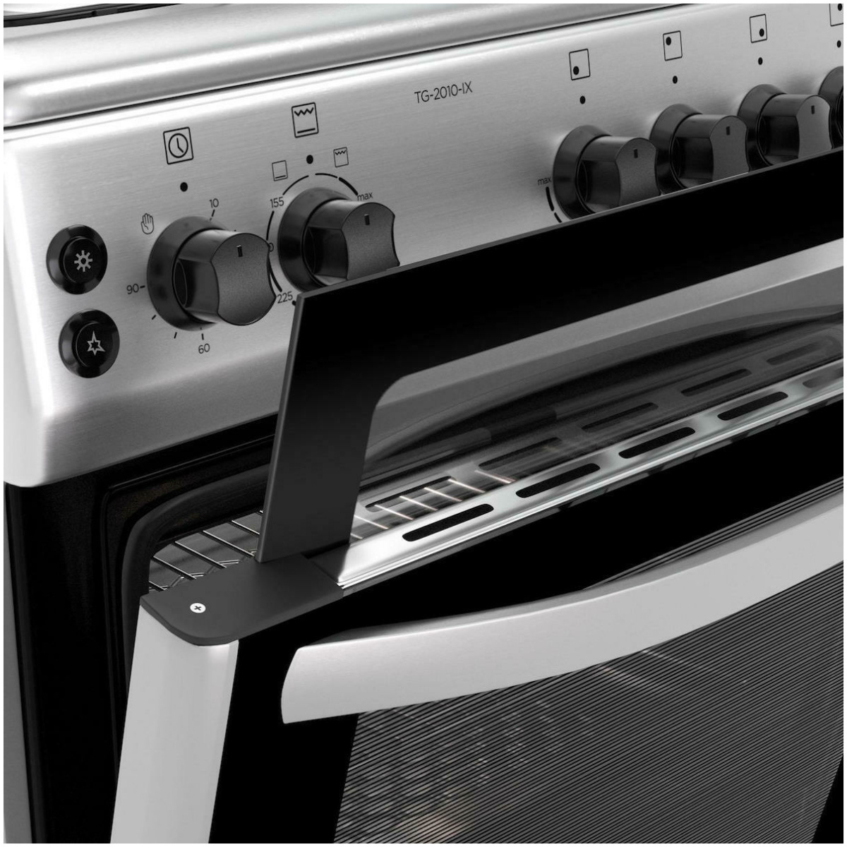 THERMOGATZ TG-3010-WH Κουζίνα Μικτή(Αερίου-Ρεύματος) 64lt A ΕΩΣ 12 ΔΟΣΕΙΣ - Image 4