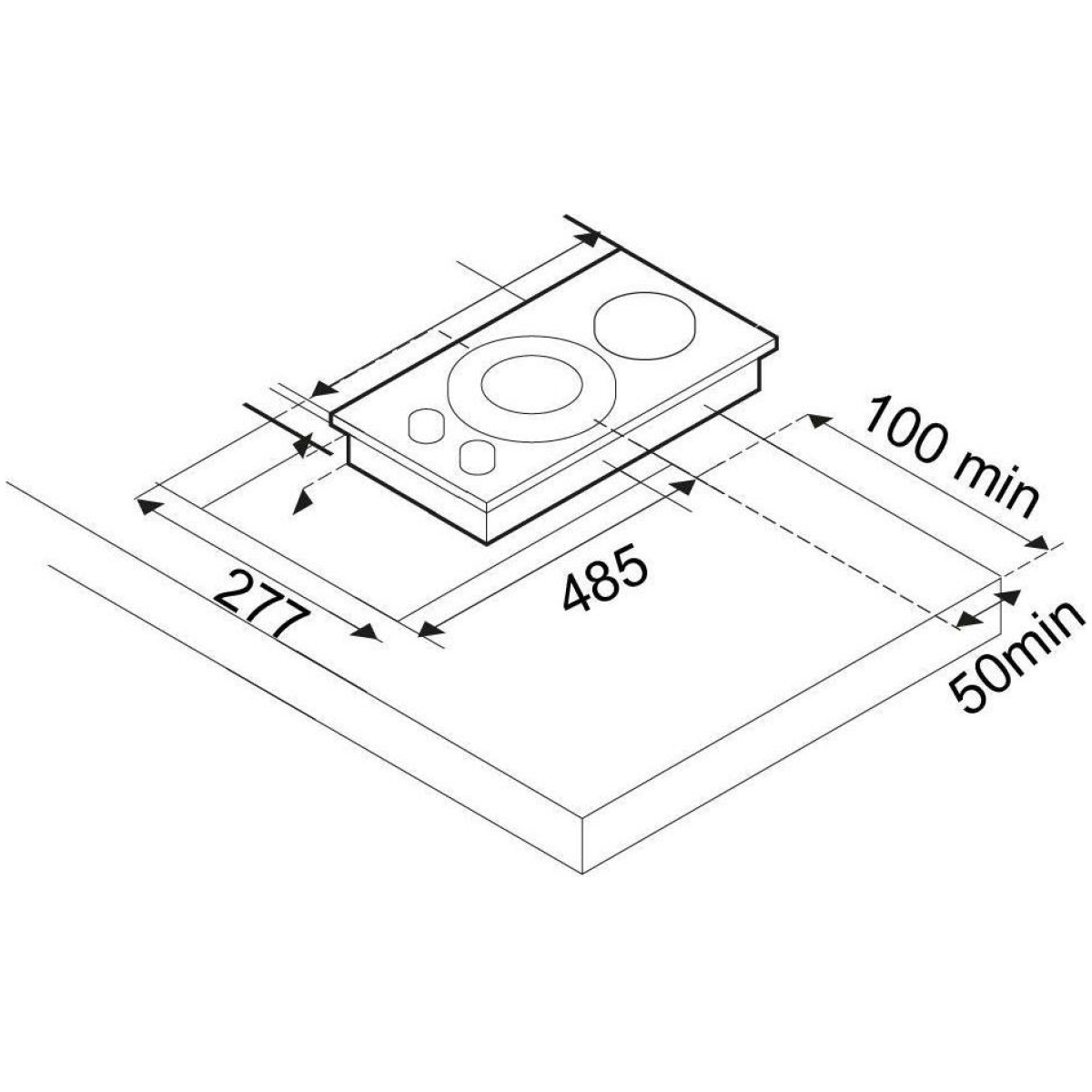 THERMOGATZ TG-9320-IX Εστία Αερίου Domino 30cm ΕΩΣ 12 ΔΟΣΕΙΣ - Image 2