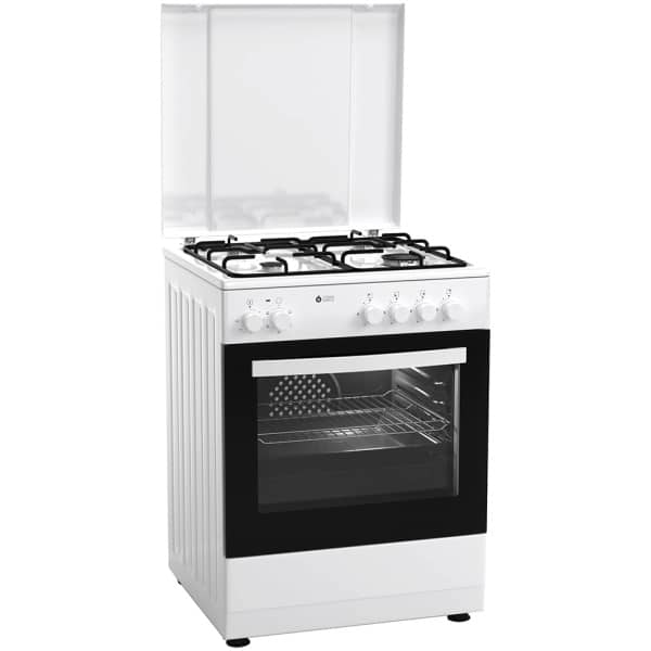 THERMOGATZ TGS-3610WH TURBO Μικτή Κουζίνα Εστίες Αερίου Φούρνος Ηλεκτρικός ΕΩΣ 12 ΔΟΣΕΙΣ