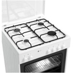 THERMOGATZ TGS-3610WH TURBO Μικτή Κουζίνα Εστίες Αερίου Φούρνος Ηλεκτρικός ΕΩΣ 12 ΔΟΣΕΙΣ - Image 2
