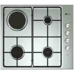 THERMOGATZ TGS-9211-IX Εστία Μικτή (Αερίου - Ρεύματος) 60cm ΕΩΣ 12 ΔΟΣΕΙΣ