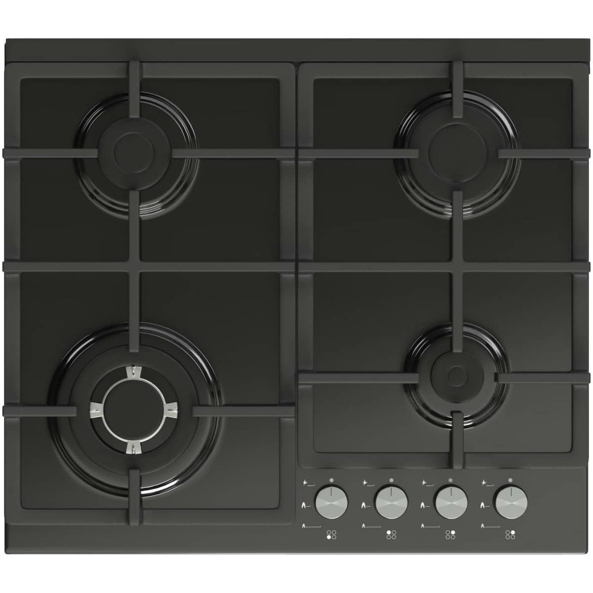 THERMOGATZ TGS-9411-GL Εντοιχιζόμενη Εστία Αερίου 59cm ΕΩΣ 12 ΔΟΣΕΙΣ - Image 1