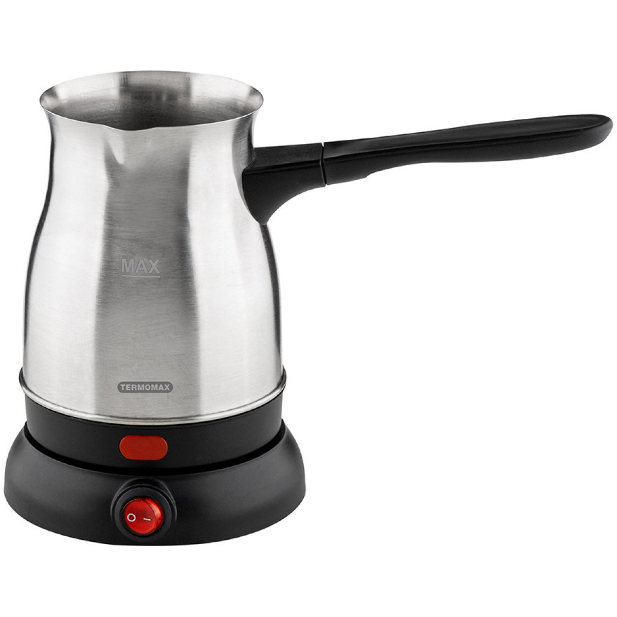 Termomax TK700S Ηλεκτρικό Μπρίκι 600W 700ml Inox ΕΩΣ 12 ΔΟΣΕΙΣ - Image 1