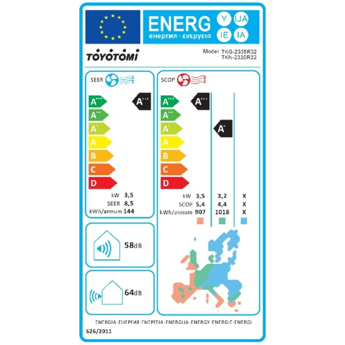 Toyotomi Kuro TKN/TKG-2335R32 Κλιματιστικό Inverter 12000 BTU A+++/A+ με Ιονιστή και WiFi ΕΩΣ 12 ΔΟΣΕΙΣ - Image 2