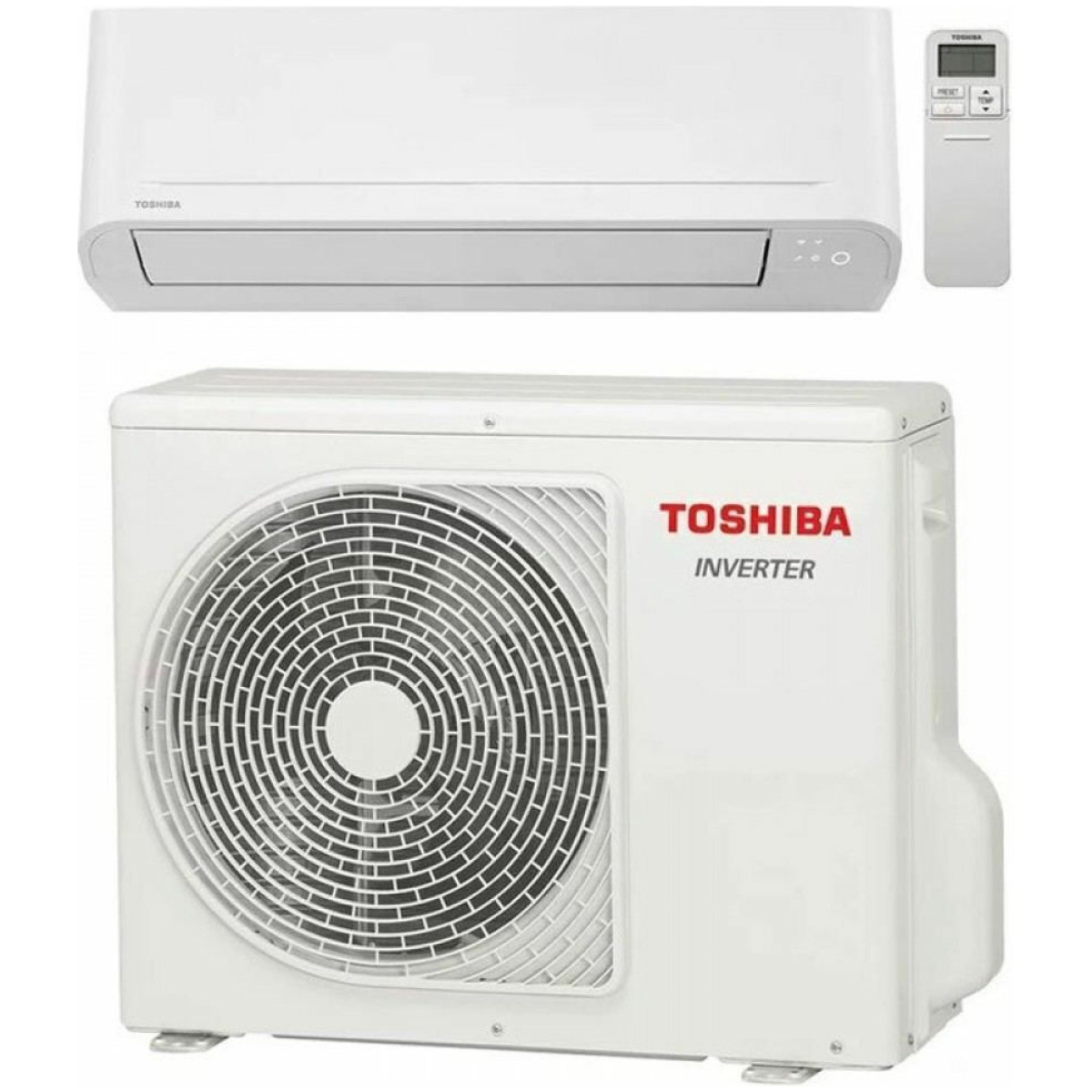 ΣΕΤ ΚΛΙΜΑ TOSHIBA SUMATO RAS-24B2AVG-E/RAS-B24B2KVG-E 24000BTU ΕΩΣ 12 ΔΟΣΕΙΣ - Image 1