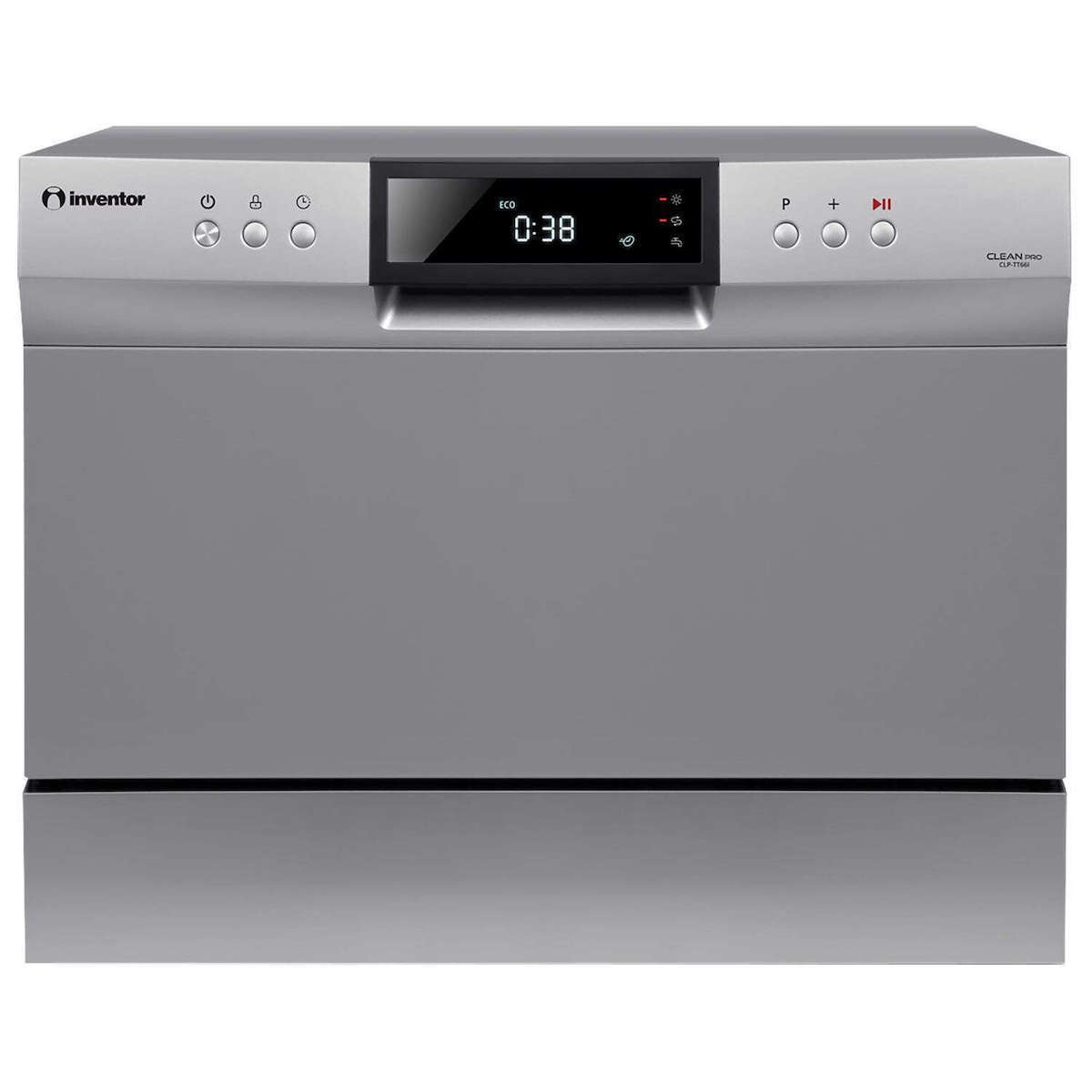 TT66I-224.jpeg Inventor CLP-TT66I Πλυντήριο Πιάτων Πάγκου για 6 Σερβίτσια Π55xY44εκ. Inox ΕΩΣ 12 ΔΟΣΕΙΣ - Image 1