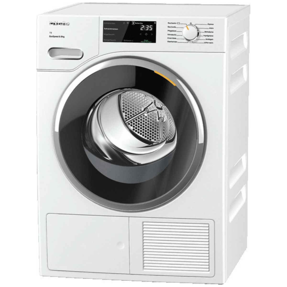 MIELE TWF760WP Στεγνωτήριο Ρούχων 8kg Α+++ με Αντλία Θερμότητας ΕΩΣ 12 ΔΟΣΕΙΣ - Image 1