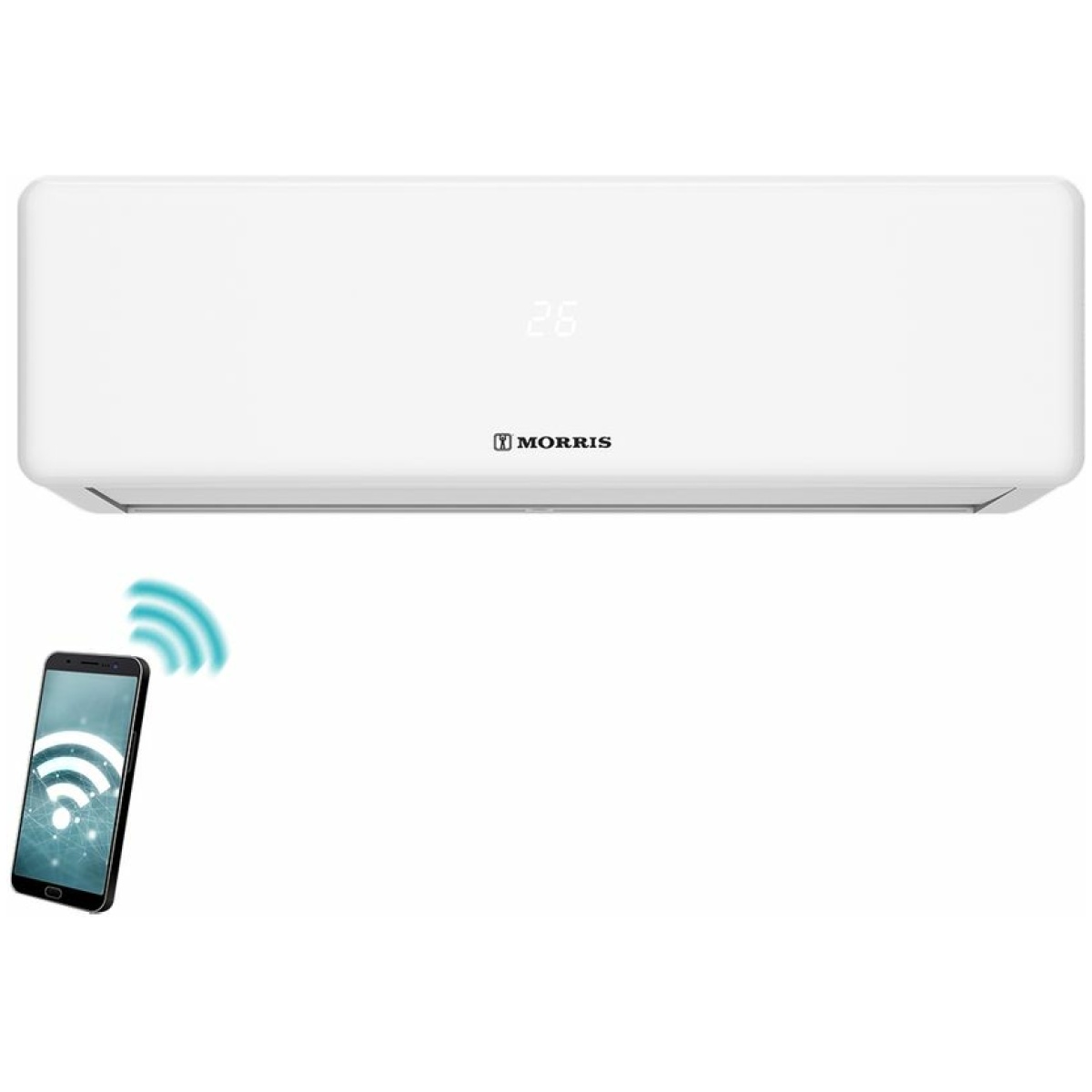 Morris WFIN-26180 Terra Κλιματιστικό Inverter 9000BTU ΕΩΣ 12 ΔΟΣΕΙΣ - Image 1
