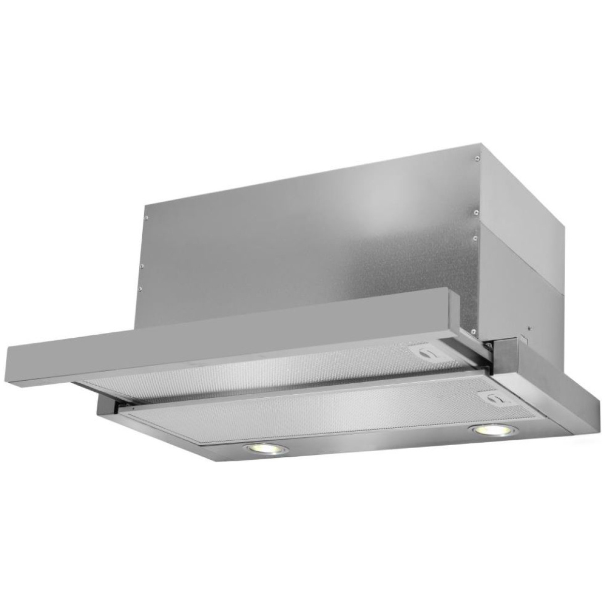 Pyramis 065036801 Turbo Plus Συρόμενος Απορροφητήρας 60cm Inox ΕΩΣ 12 ΔΟΣΕΙΣ - Image 1