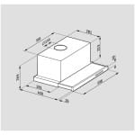 Pyramis 065036801 Turbo Plus Συρόμενος Απορροφητήρας 60cm Inox ΕΩΣ 12 ΔΟΣΕΙΣ - Image 3