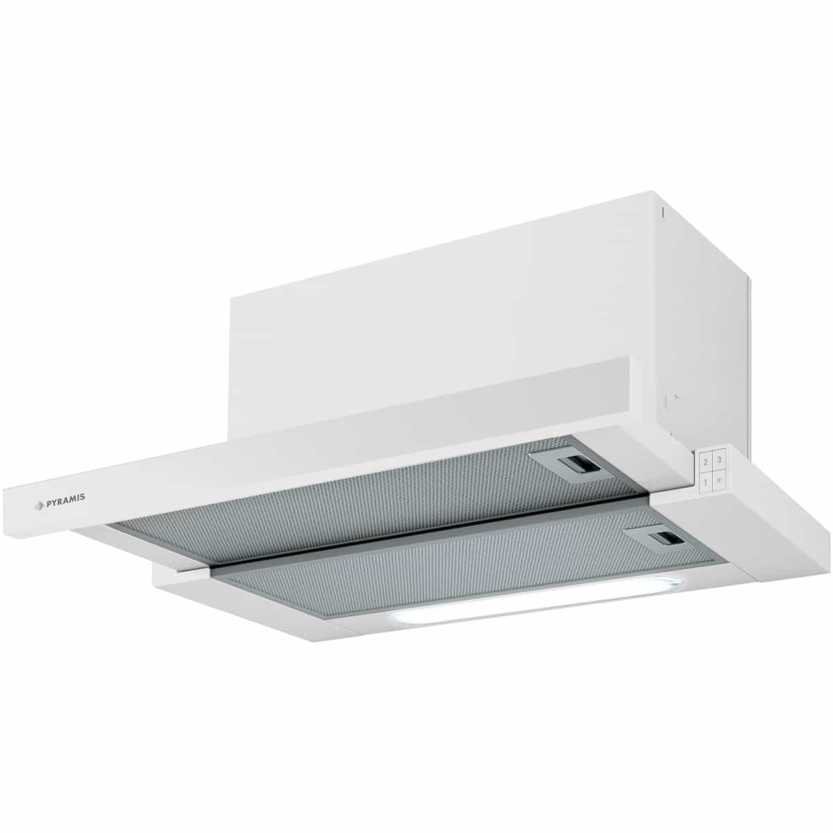 ΣΥΡΟΜΕΝΟΙ ΑΠΟΡΡΟΦΗΤΗΡΕΣ PYRAMIS ESSENTIAL TURBO 60CM ΛΕΥΚΟΣ 065017302 ΕΩΣ 12 ΔΟΣΕΙΣ - Image 1