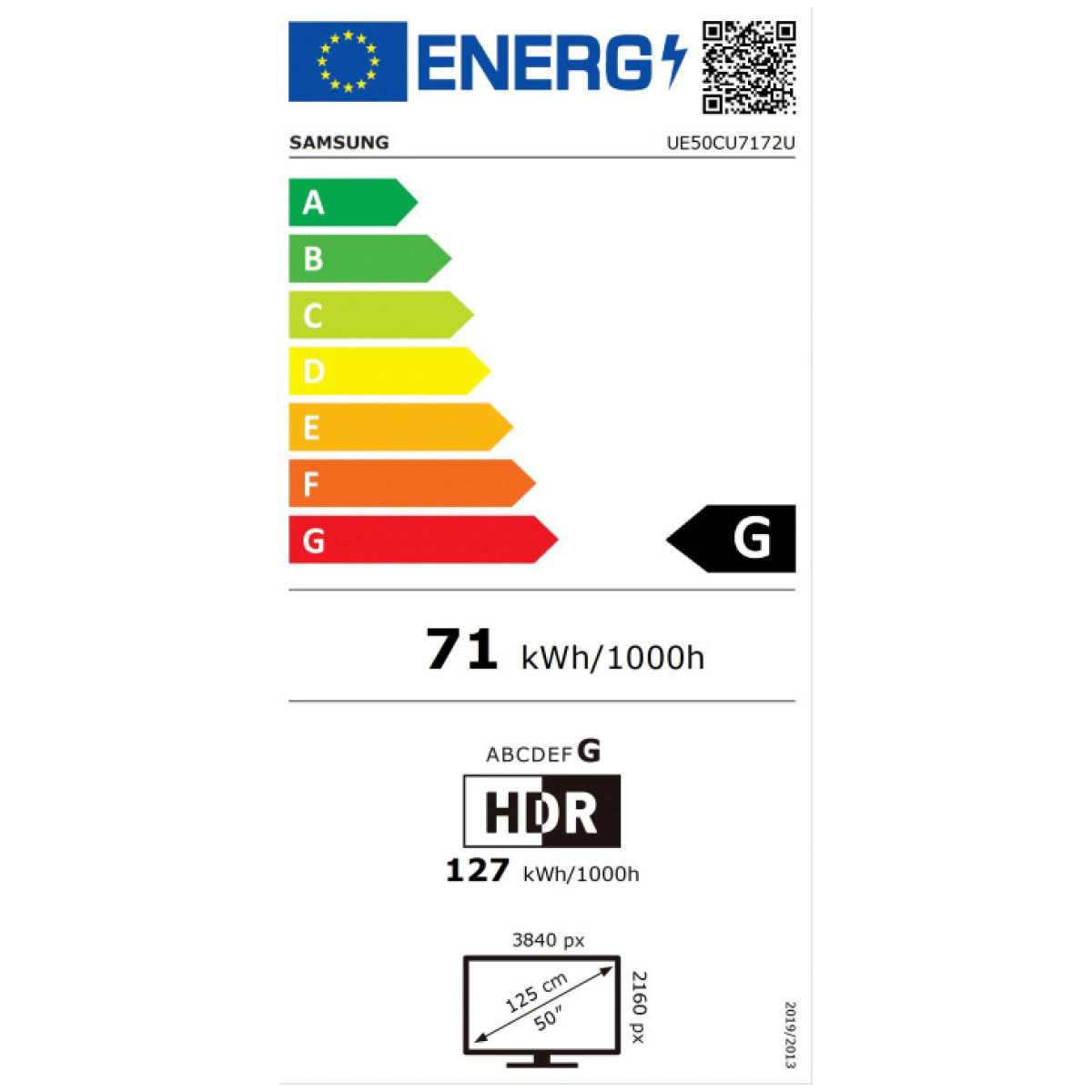 Samsung Smart Τηλεόραση 50" 4K UHD LED UE50CU7172 HDR (2023) ΕΩΣ 12 ΔΟΣΕΙΣ - Image 3