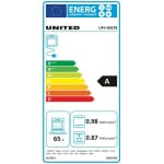 UNITED UFV-60278 Κουζίνα με Κεραμικές Εστίες 65lt Inox ΕΩΣ 12 ΔΟΣΕΙΣ - Image 2