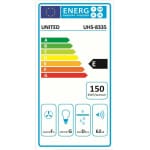 UNITED UHS-8335 Απορροφητήρας Inox ΕΩΣ 12 ΔΟΣΕΙΣ - Image 2