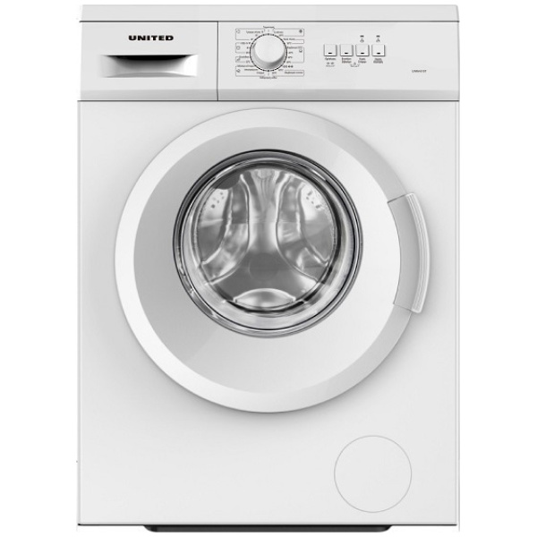 UNITED UWM-6107 Πλυντήριο Ρούχων 6kg ΕΩΣ 12 ΔΟΣΕΙΣ