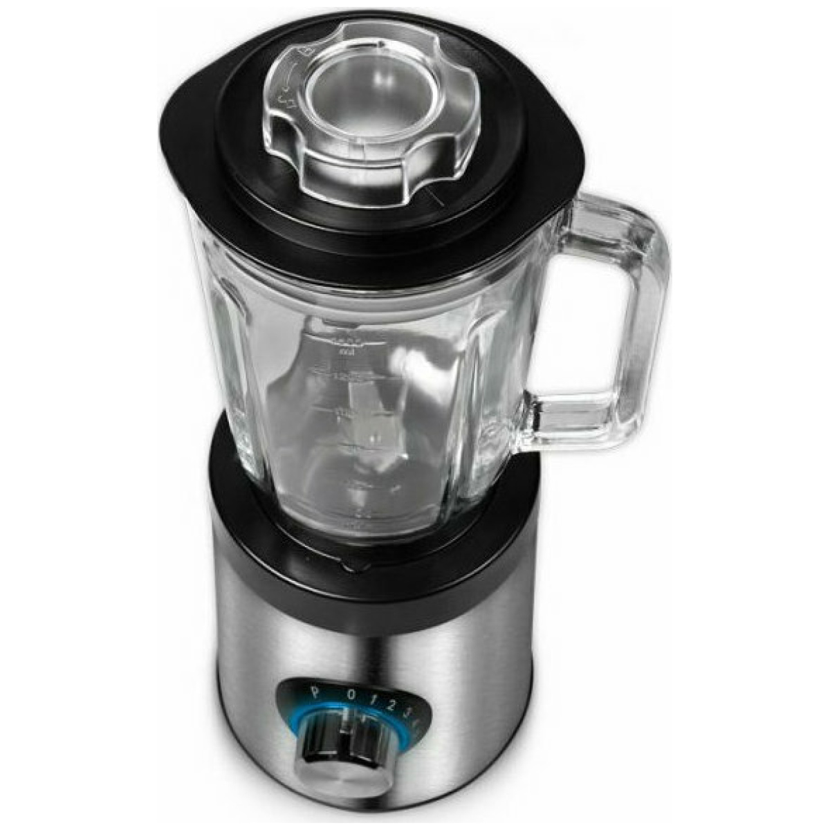 LIFE Veloce Μπλέντερ με Γυάλινη Κανάτα 1.5lt 800Watt Inox - Image 2